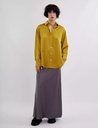 Morgan Mustard Silk Blouse