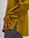 Morgan Mustard Silk Blouse