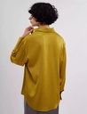 Morgan Mustard Silk Blouse