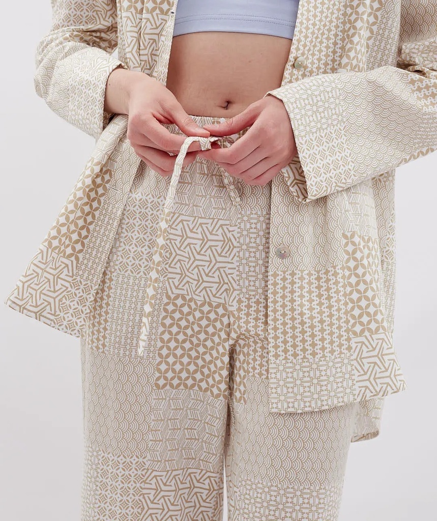Geometric Cotton Lounge Set