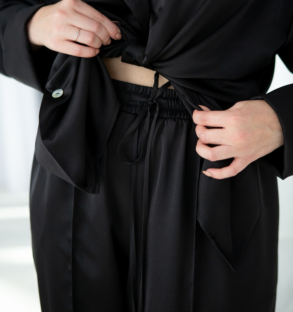 Dolly Black Lounge Set 