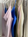 Silk Cowl Neck Tank Top