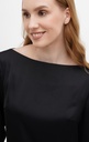 Gitta Maxi Black Long Sleeve 