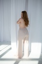 Dolly Powder pink Silk Lounge Pants