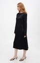 Gitta Maxi Black Long Sleeve 