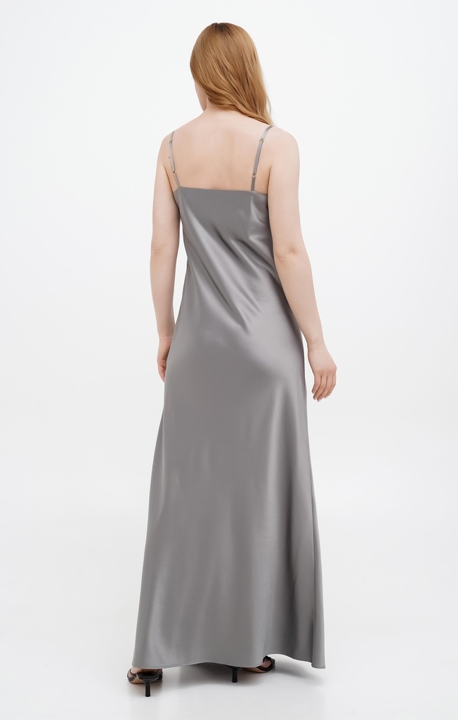 Lili Maxi Grey Dress  